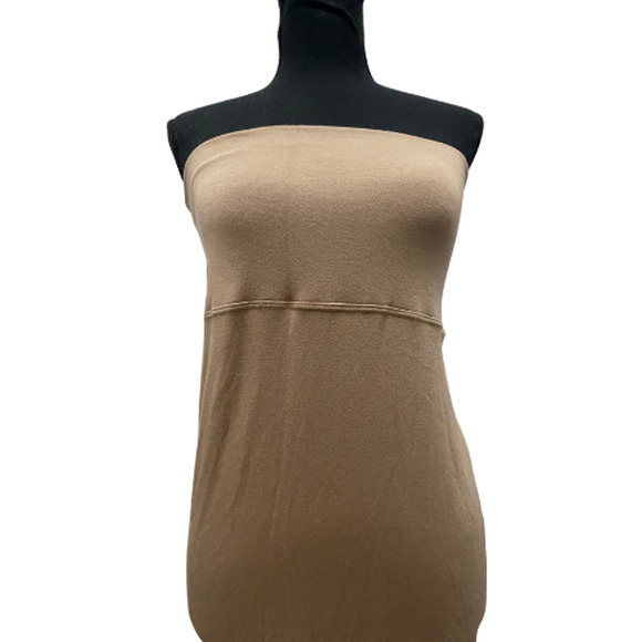 Bleusalt Malibu Tan Seamless Strapless Maxi Dress/Skirt, Women's Size  Med 6-8 - Picture 2 of 14